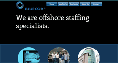 Desktop Screenshot of bluecorp.eu